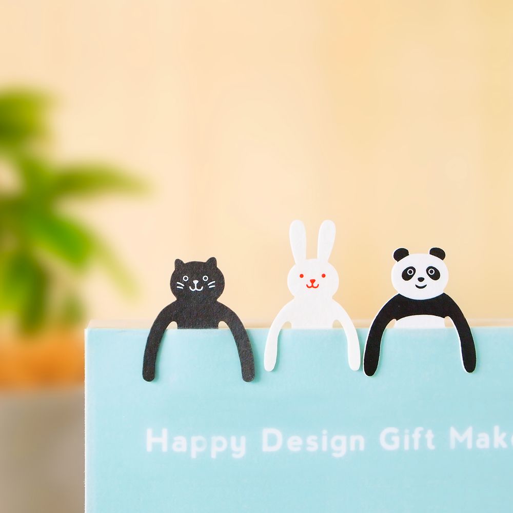 Stationery - Clip Family paper clips / bookmark - SUGAI WORLD