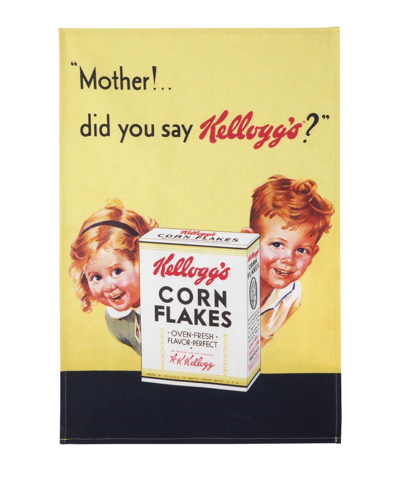 Torchons textile - Kellog's - Mother Did You Say / Torchon imprimé - COUCKE
