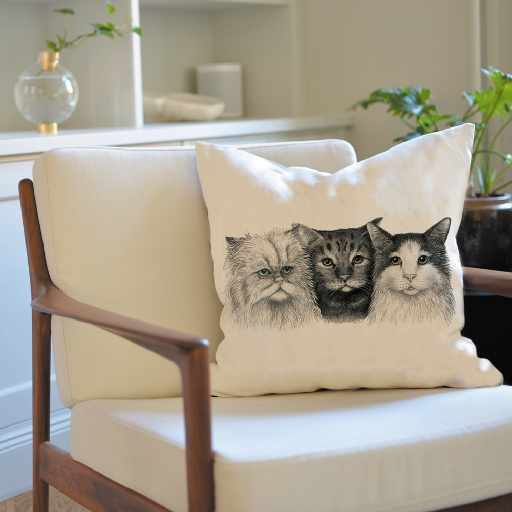 Cushions - CUSHION COVER - CHARLOTTE NICOLIN