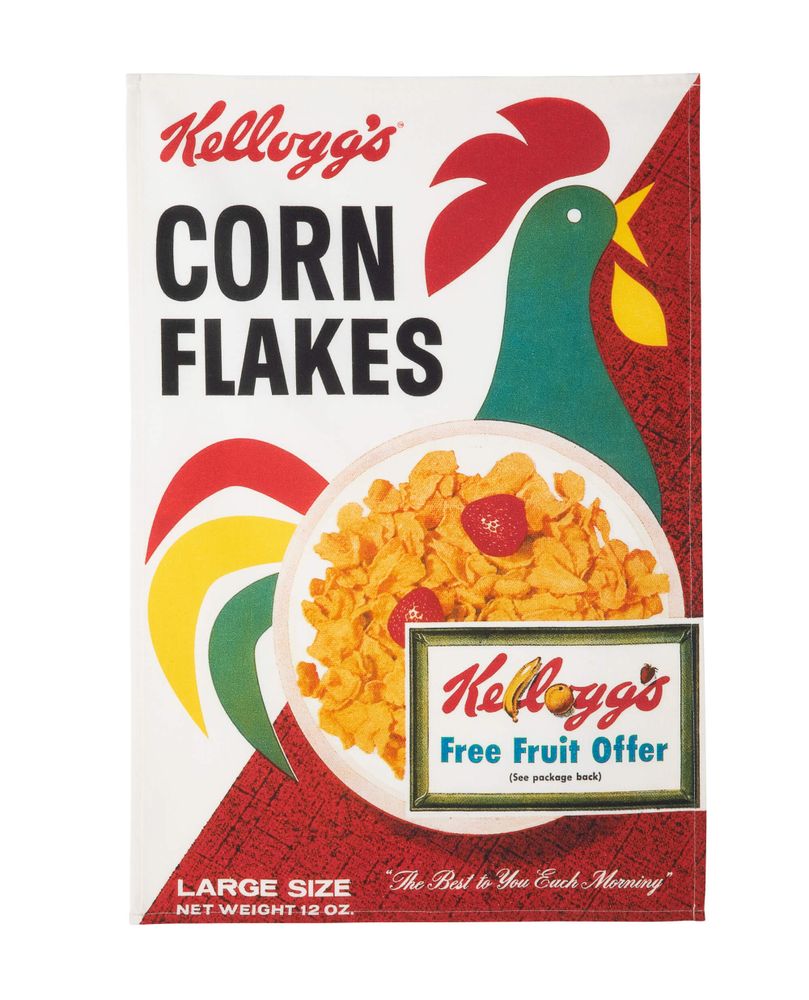Tea towel - Kellogg's - Corn Flakes / Tea towel - COUCKE