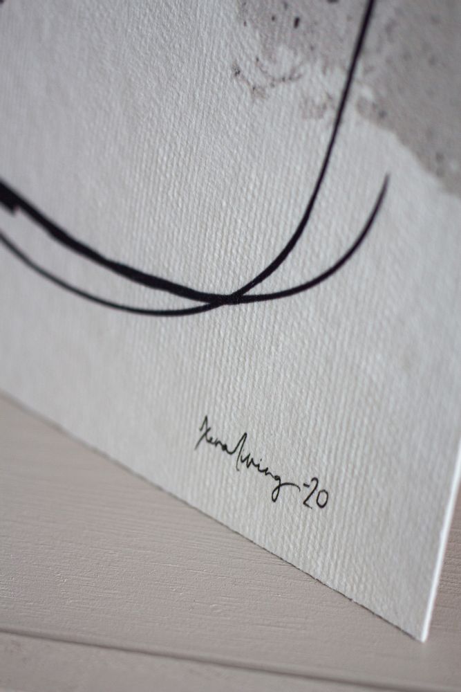 Art photos - NOX Cellulose Art Piece, 30 x 40 cm - XERALIVING