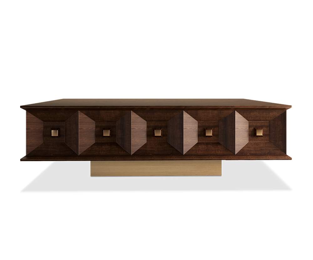 Coffee tables - Smith Center Table - WOOD TAILORS CLUB