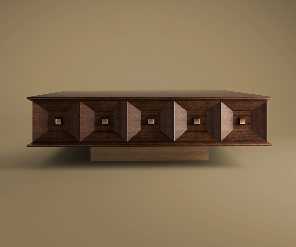 Coffee tables - Smith Center Table - WOOD TAILORS CLUB