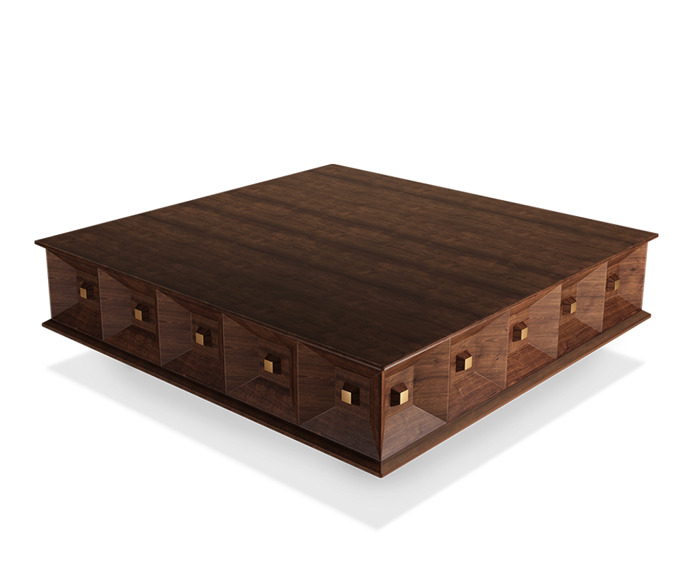Coffee tables - Smith Center Table - WOOD TAILORS CLUB
