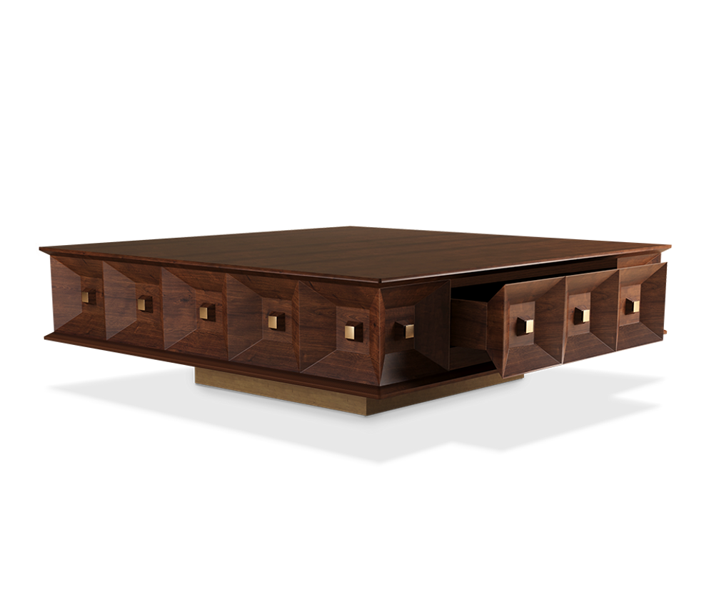 Coffee tables - Smith Center Table - WOOD TAILORS CLUB