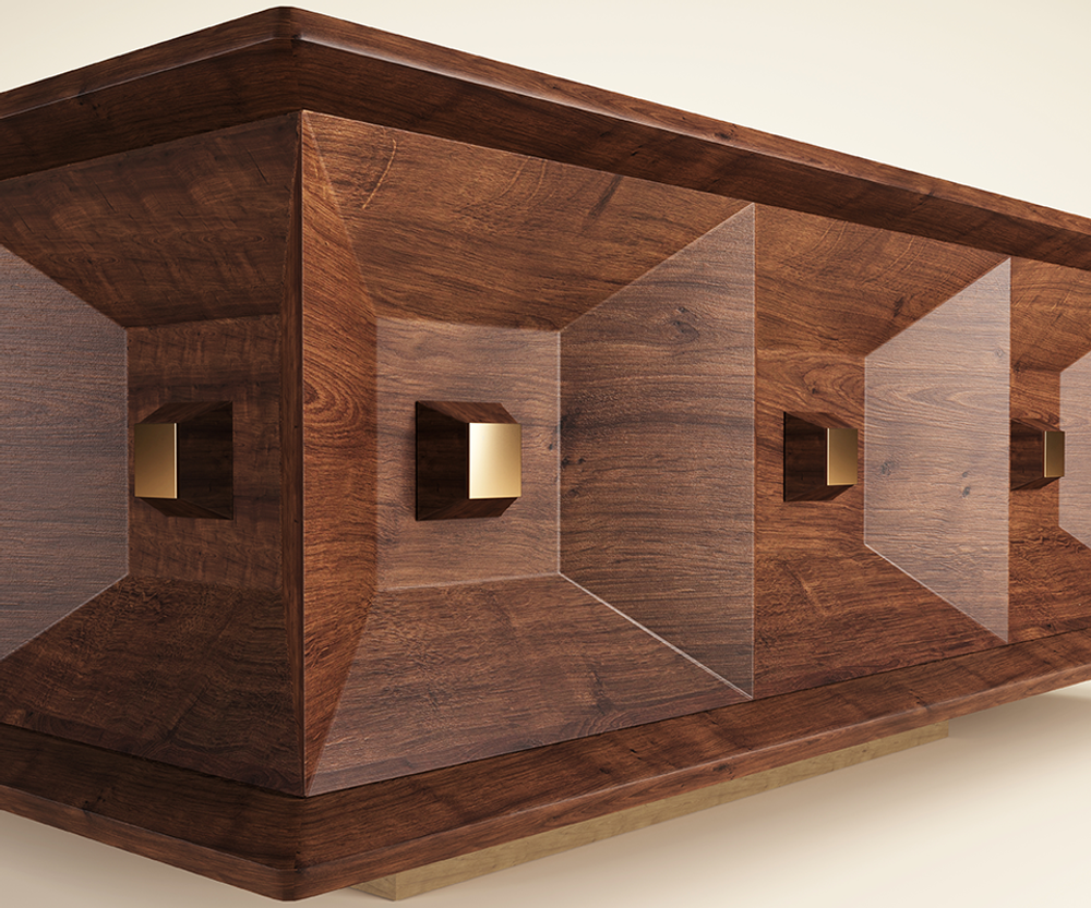 Coffee tables - Smith Center Table - WOOD TAILORS CLUB