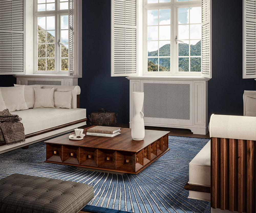 Coffee tables - Smith Center Table - WOOD TAILORS CLUB