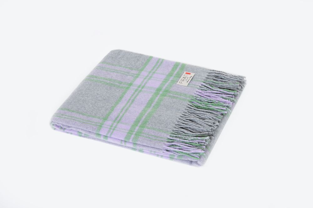 Plaids - COUVERTURES EN COTON MÉLANGÉ AVEC FRANGES - FRATI HOME