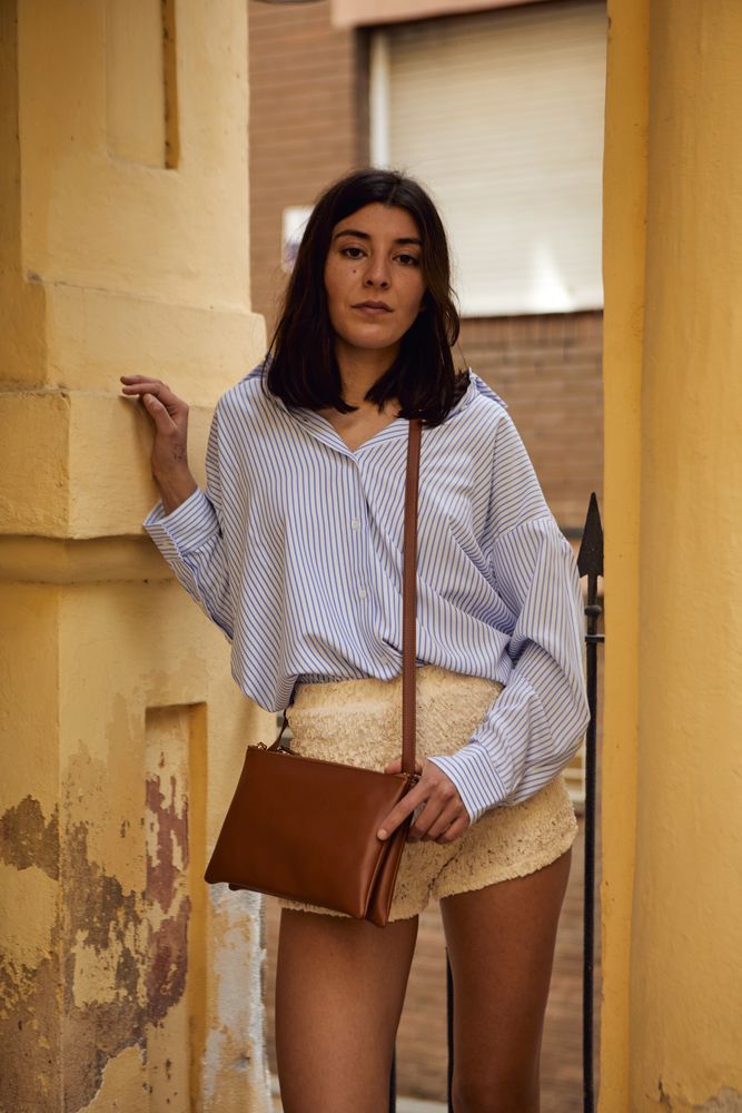 Sacs et cabas - Pochette  Olsen Camel. - TECLA BARCELONA