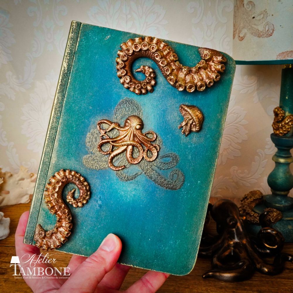 Objets de décoration - Boite livre Cthulhu - ATELIER TAMBONE