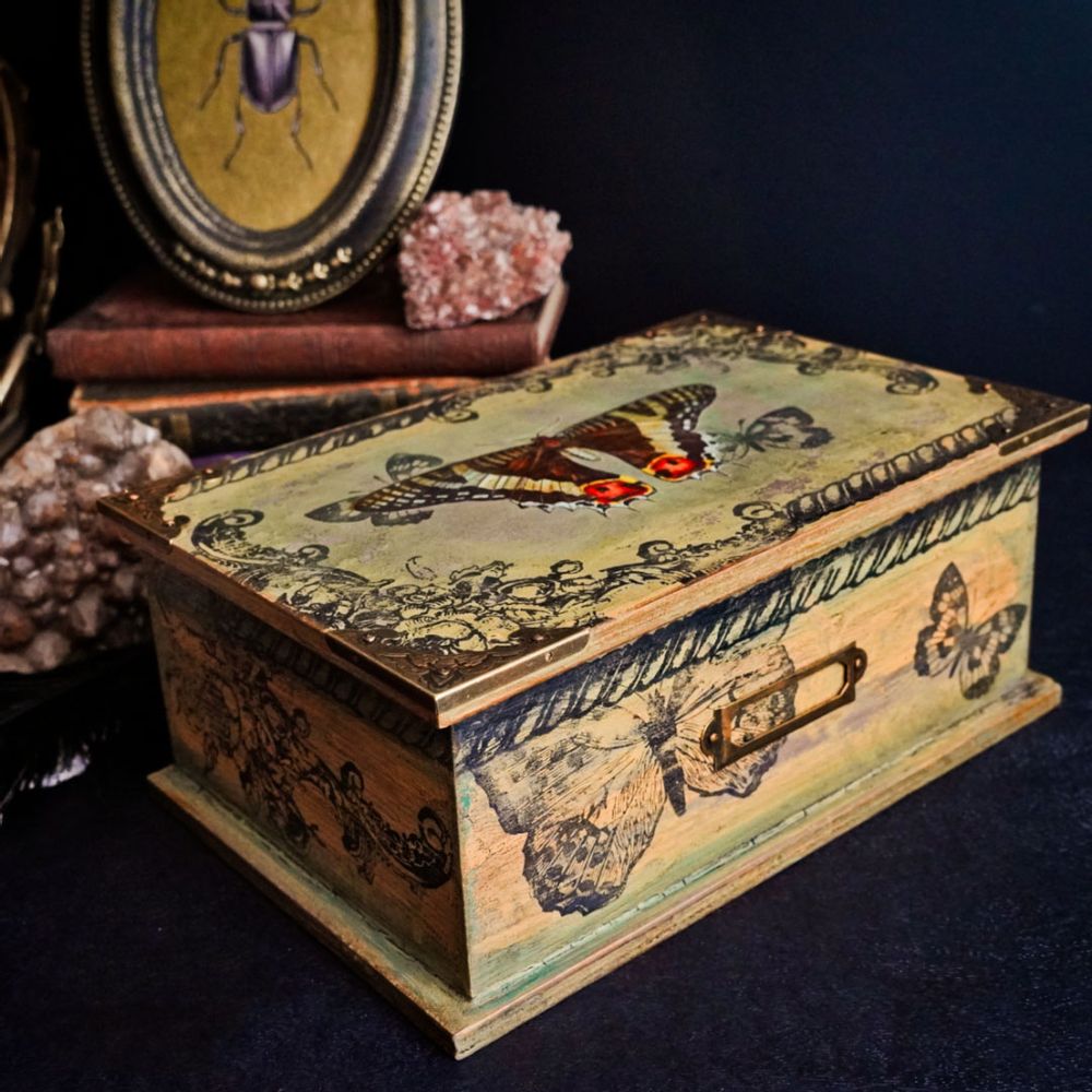 Coffrets et boîtes - Boite Papillon Circus Vintage - ATELIER TAMBONE