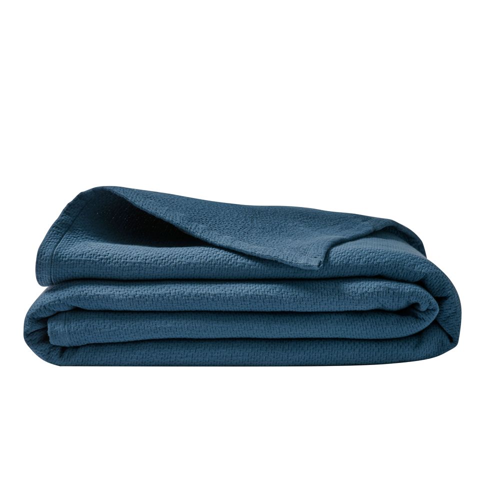 Bed linens - Blue Odyssey Poem - Bedspread and Cushion Cover - ESSIX