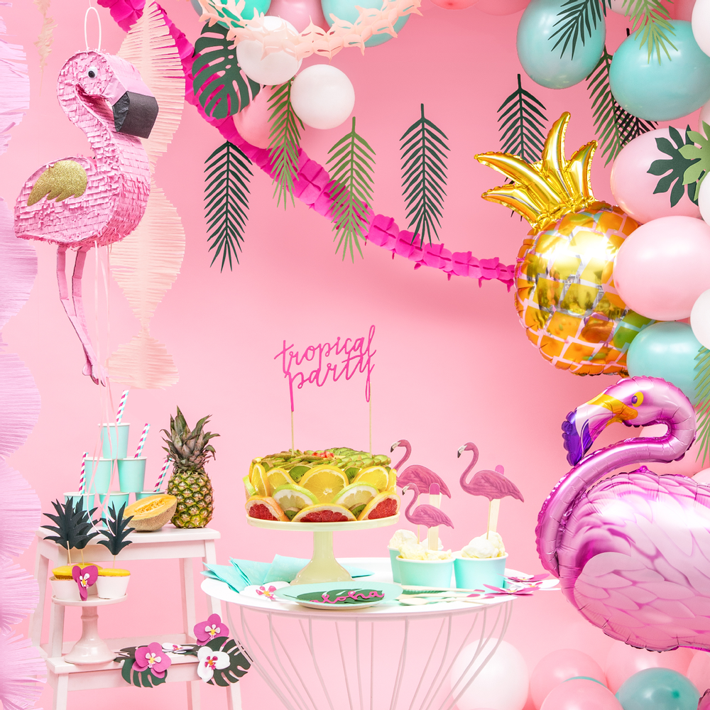 Decorative objects - Pinata - Flamingo, 25x55x8cm - PARTYDECO