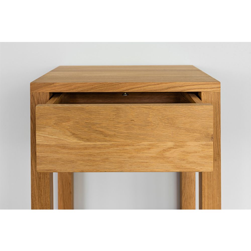 Tables de nuit - Table de chevet TOMMY 1 tiroir en bois massif - WOODEK
