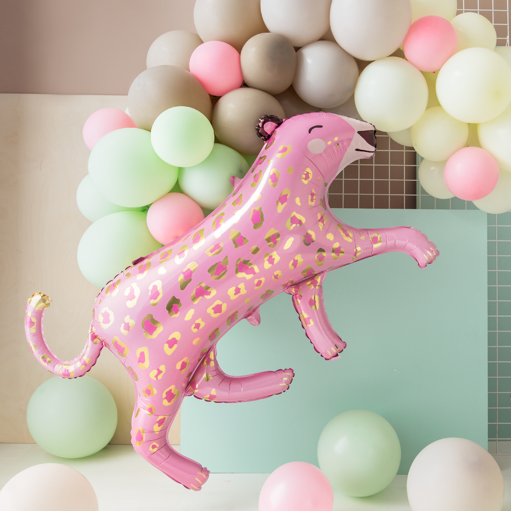 Decorative objects - Foil Balloon Leopard, 103x63cm, mix - PARTYDECO
