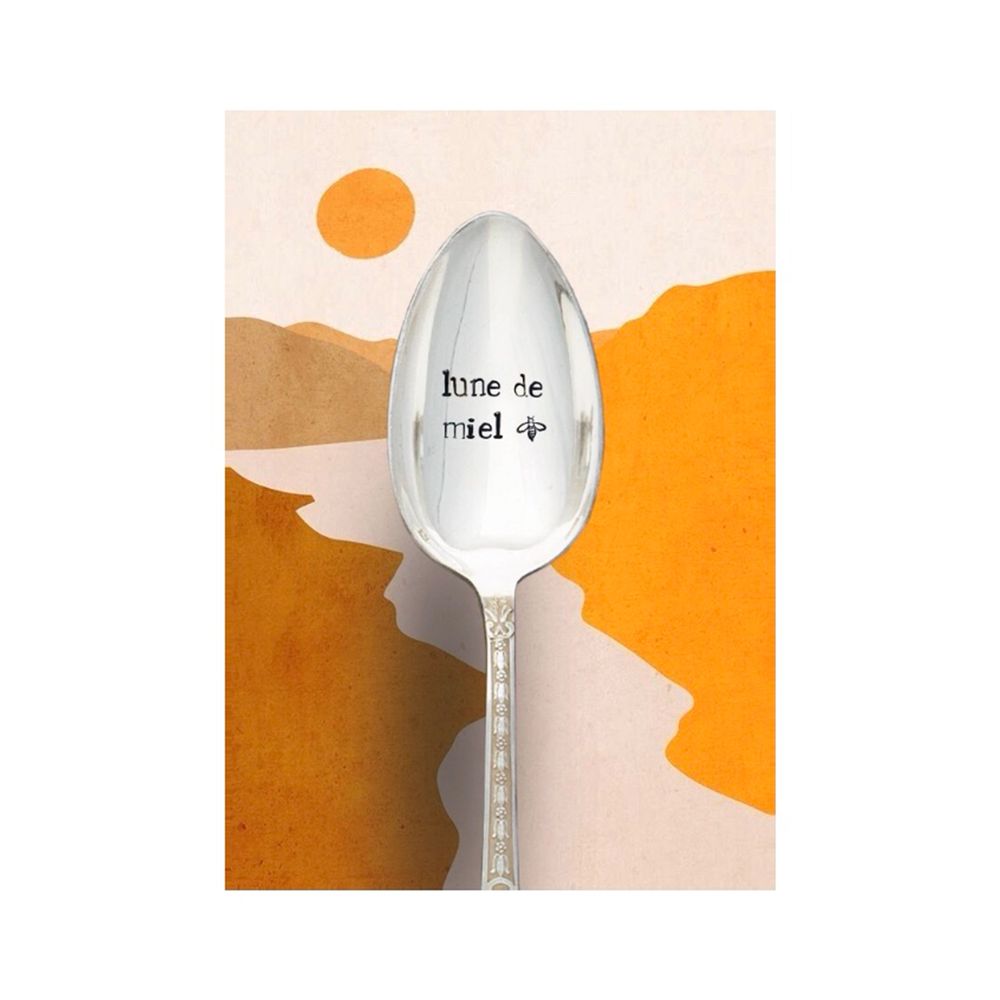 Objets personnalisables - Cuillère à soupe personnalisable. - MONNETTE PARIS