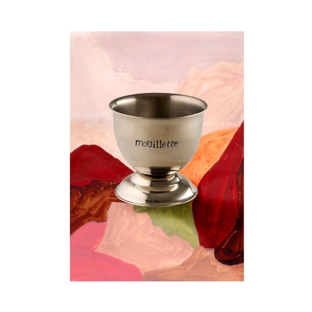 Customizable objects - Silver-plated customizable egg cup - MONNETTE PARIS