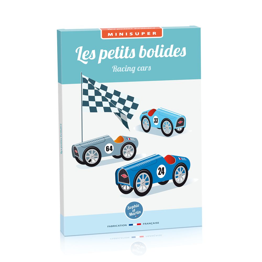Jeux enfants - Les petits bolides - SOPHIE ET MARTIN