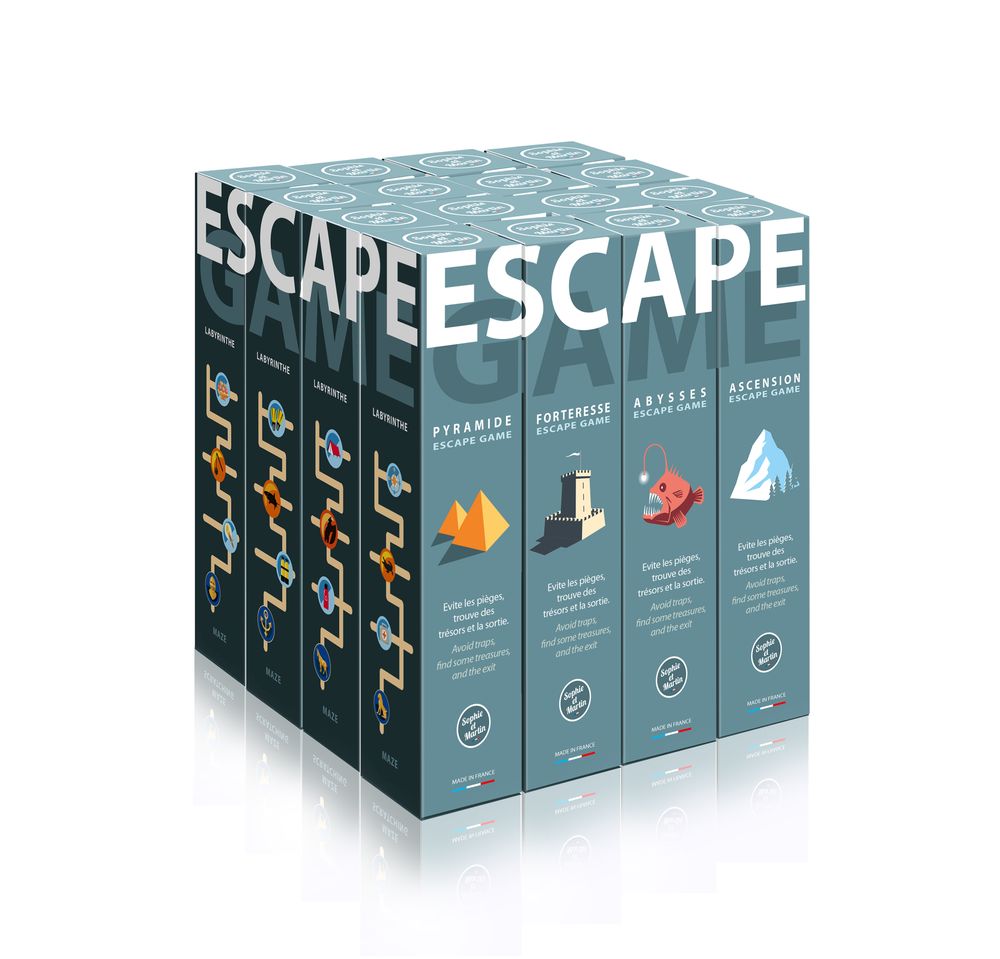 Children's games - Escape game - SOPHIE ET MARTIN