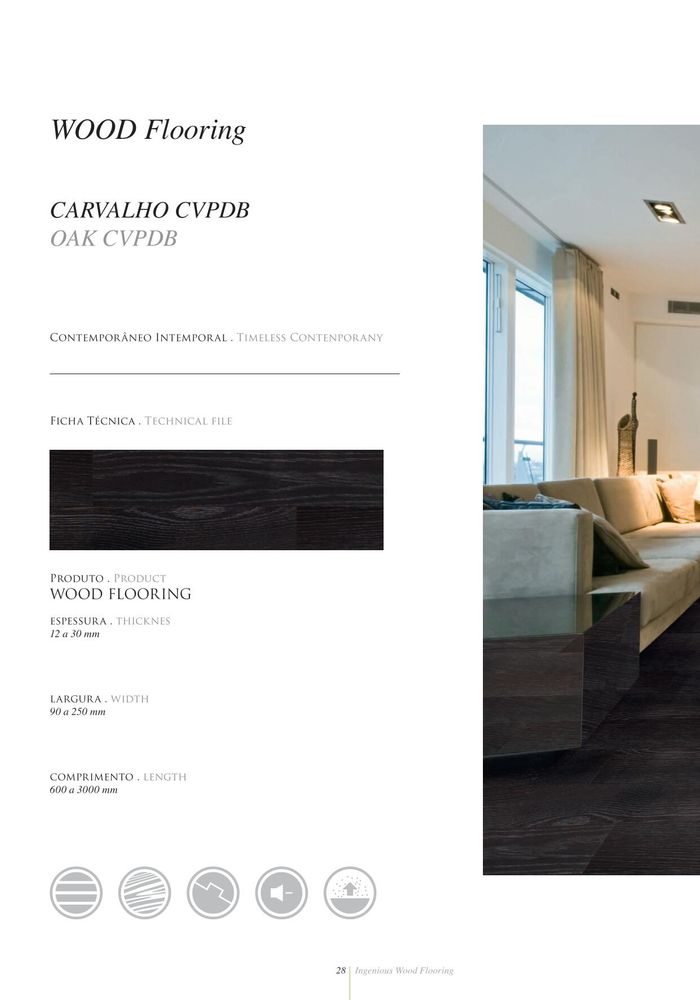 Revêtements sols intérieurs - Ingenious Wood Flooring. - J&J TEIXEIRA