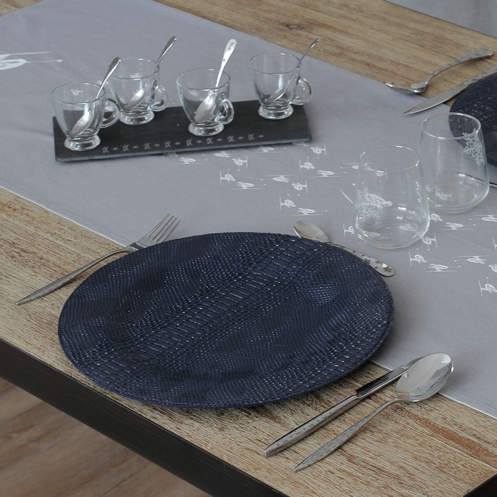 Verres - Verre à eau petit décor flocon 35cl - univers montagne - CRÉATIONS LÉONIE'S FRANCE