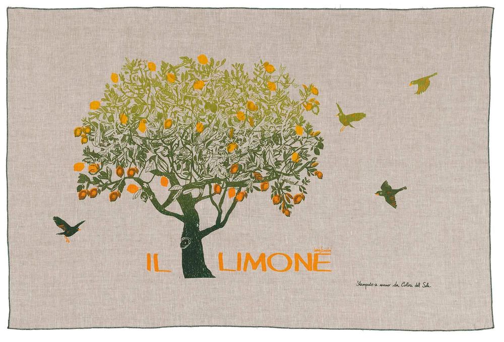 Fabrics - Limone Furniture Fabric - COLORI DEL SOLE