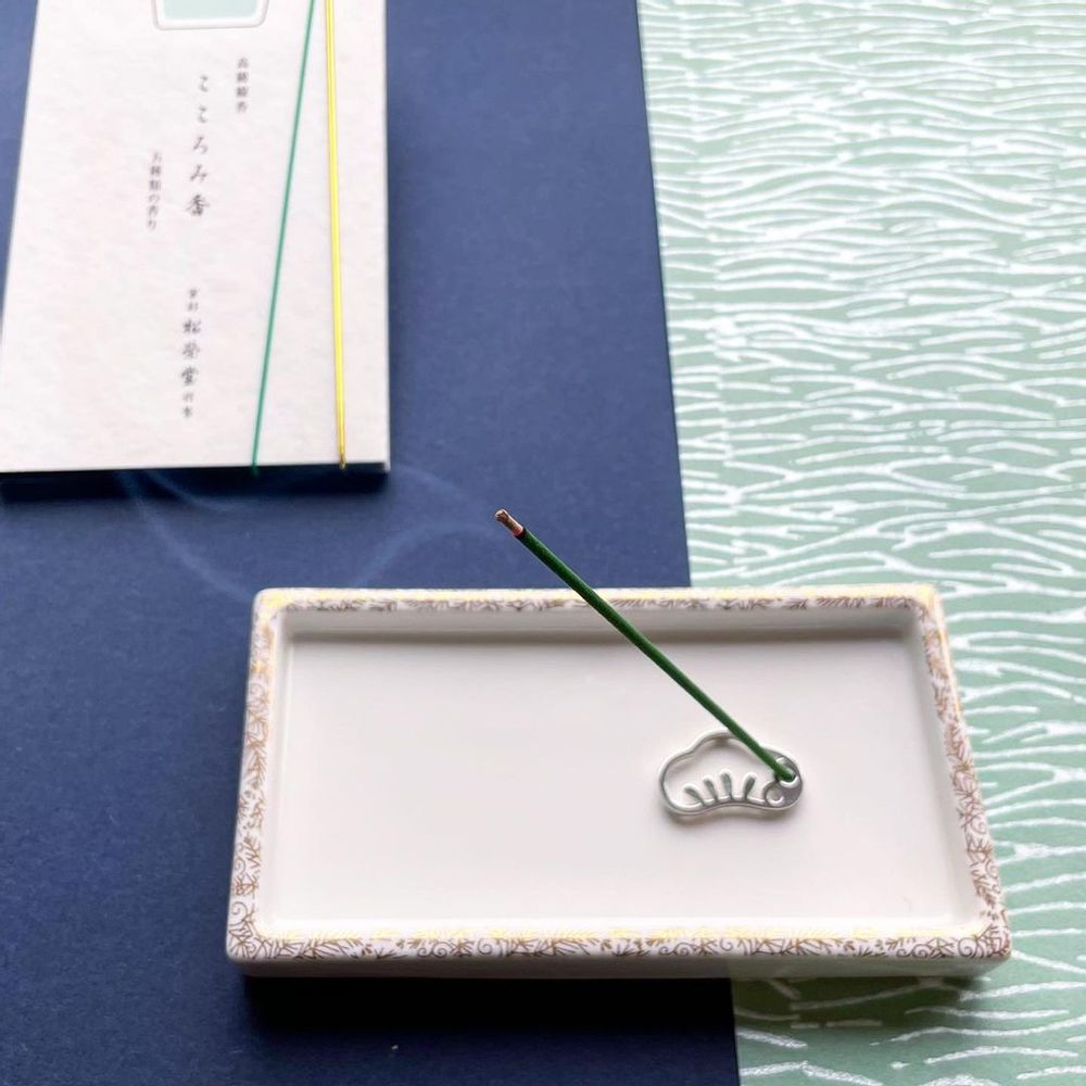 Cadeaux - Porte-encens en argent Pin - SHOYEIDO INCENSE CO.