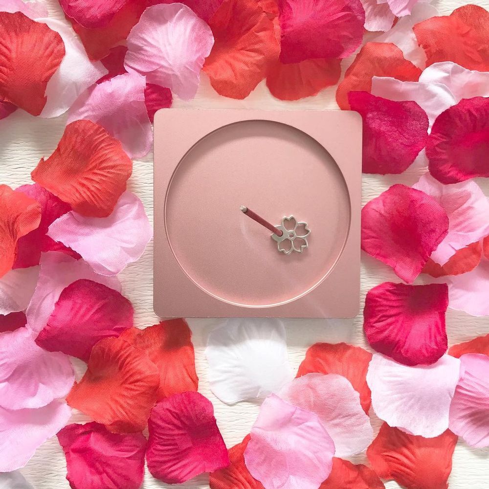Cadeaux - Porte-encens en argent Cherry Blossom - SHOYEIDO INCENSE CO.