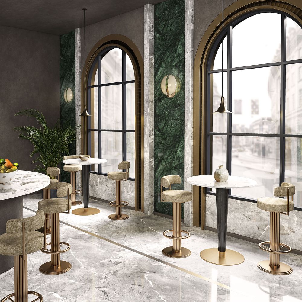 Chaises - Chaise de bar Willis - PORUS STUDIO