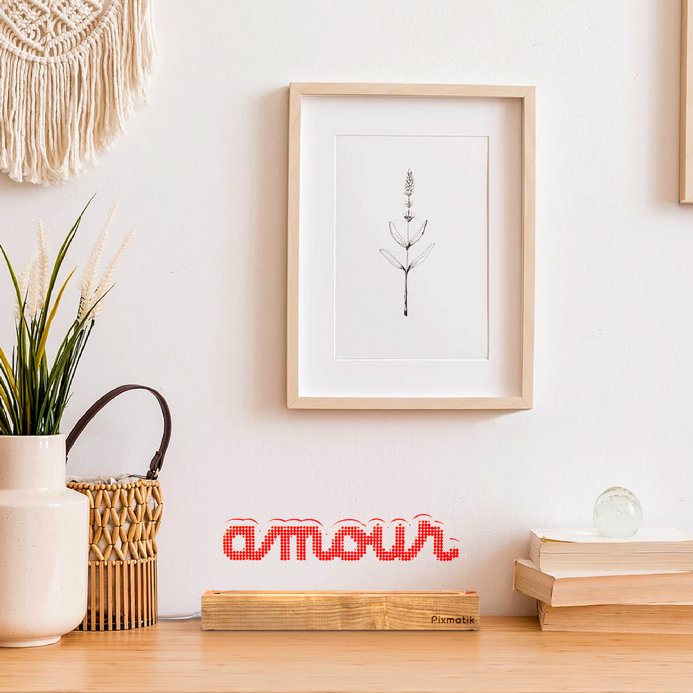 Design objects - DESIGN LAMP “LOVE” - PIXMATIK