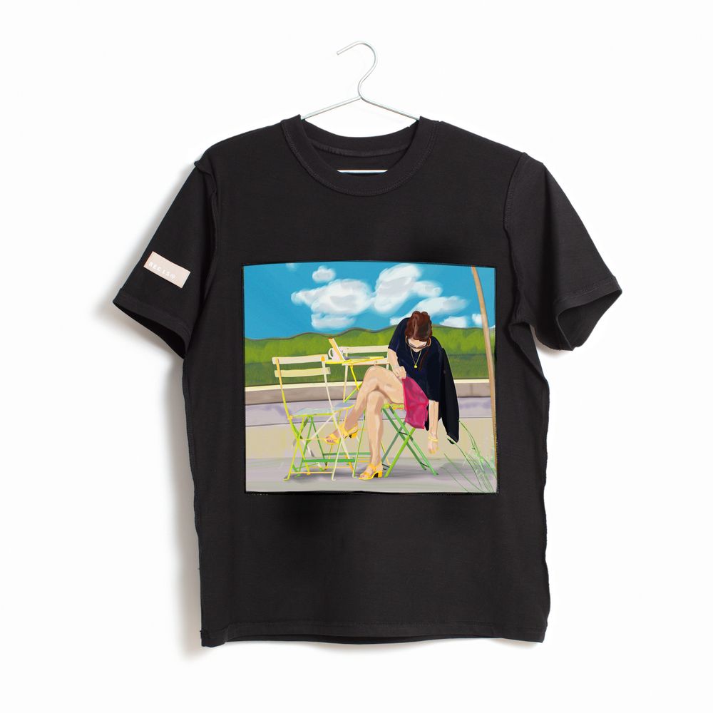 Prêt-à-porter - nerosunero RECLS ® noir, T-shirt - RECLS ®