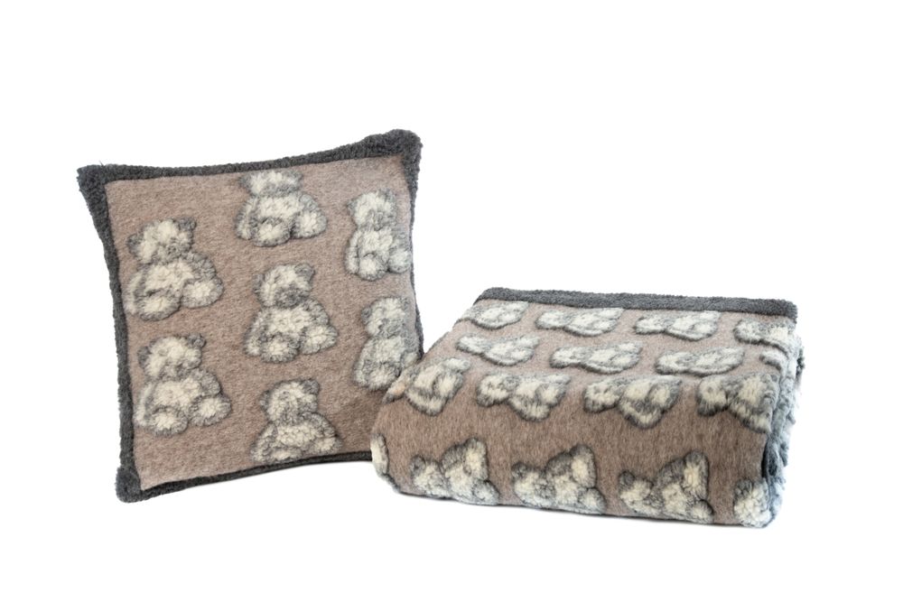 Throw blankets - BLANKETS BOILED WOOL COLLECTION - FRATI HOME