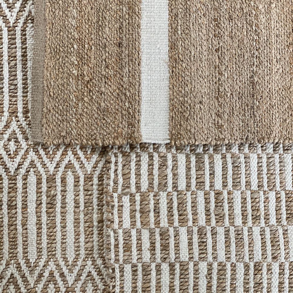 Tapis - tapis coton tissé "projet", et également gamme de tapis jute tissé de façon artisanale. - OPJET PARIS