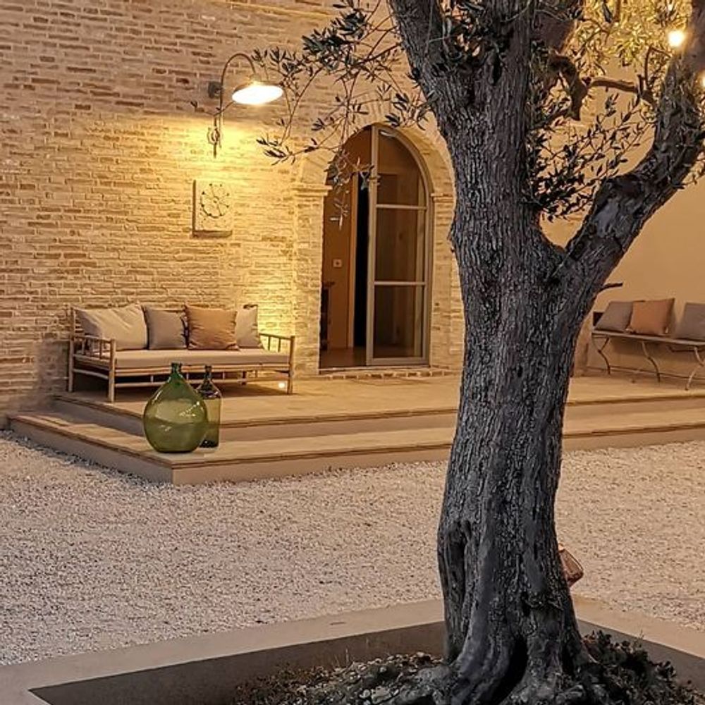 Outdoor wall lamps - Large Industrial Brass hat wall light 777 for main entry or wall  - ANDROMEDA LIGHTING