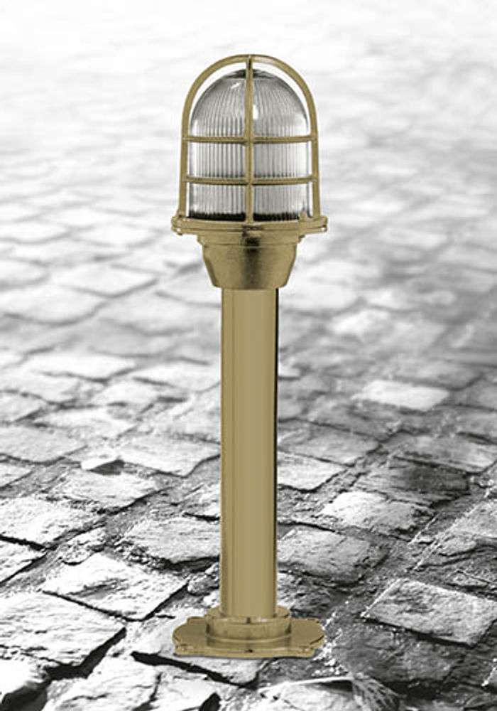 Outdoor floor lamps - Brass collumn light 64 (from 7 cm Height to 3m) - ANDROMEDA LIGHTING