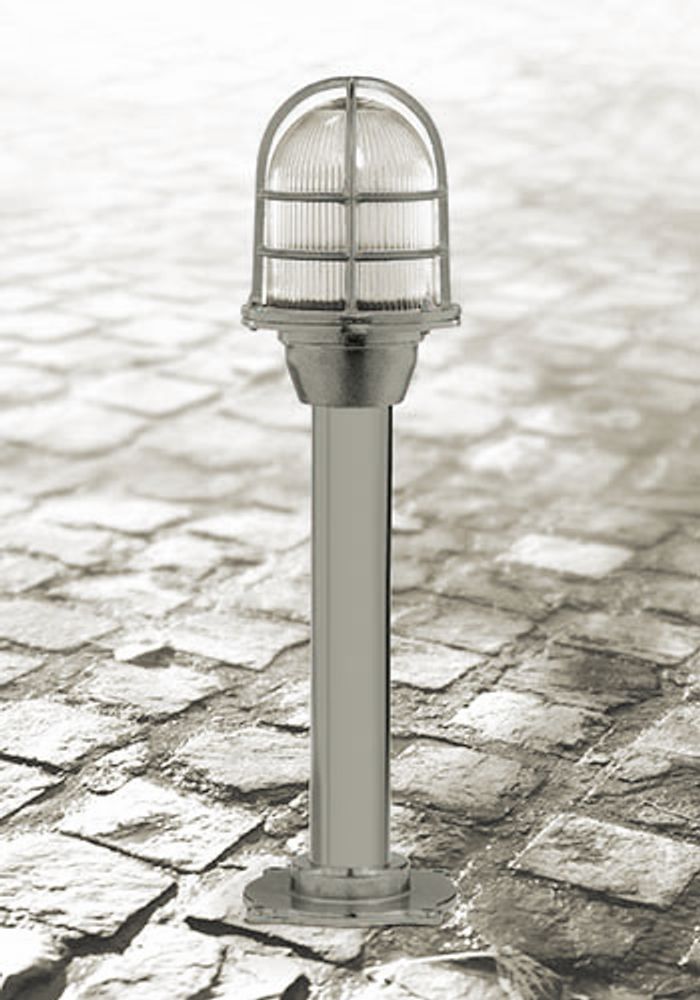 Outdoor floor lamps - Brass collumn light 64 (from 7 cm Height to 3m) - ANDROMEDA LIGHTING