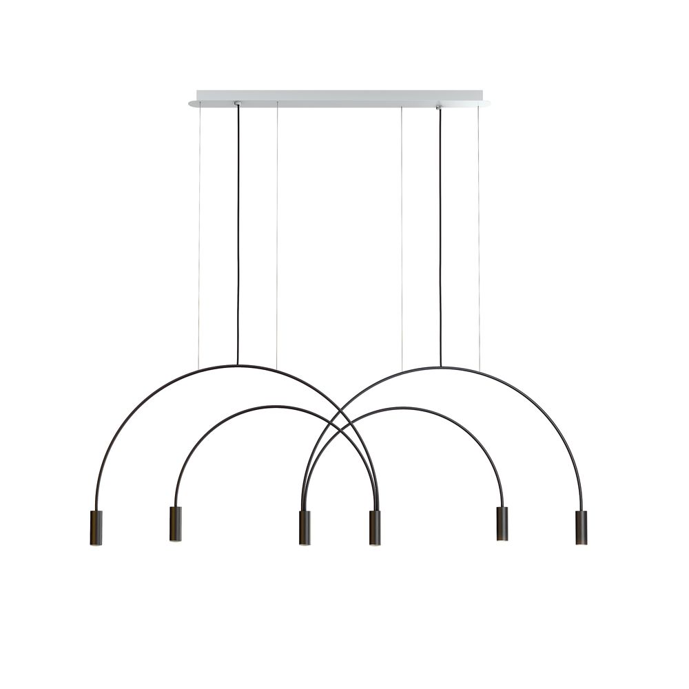 Hanging lights - Volta pendant lamp compositions - ESTILUZ