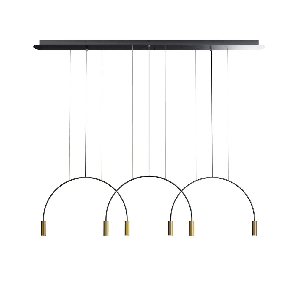 Hanging lights - Volta pendant lamp compositions - ESTILUZ