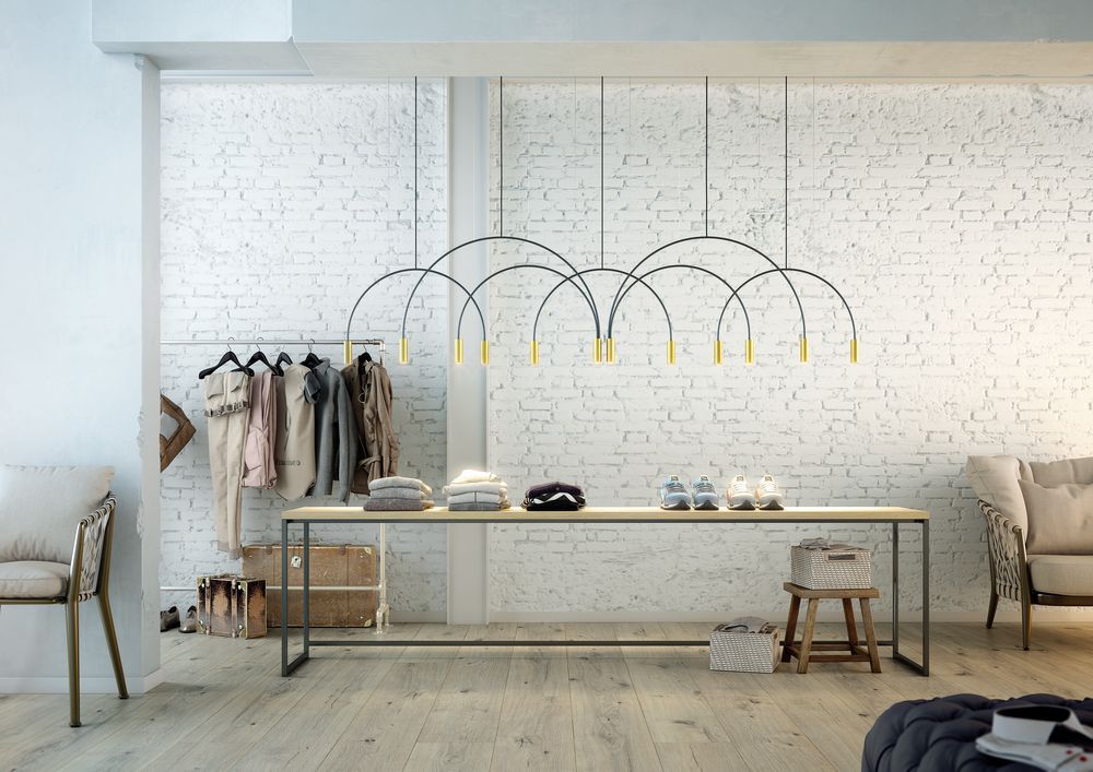 Hanging lights - Volta pendant lamp compositions - ESTILUZ