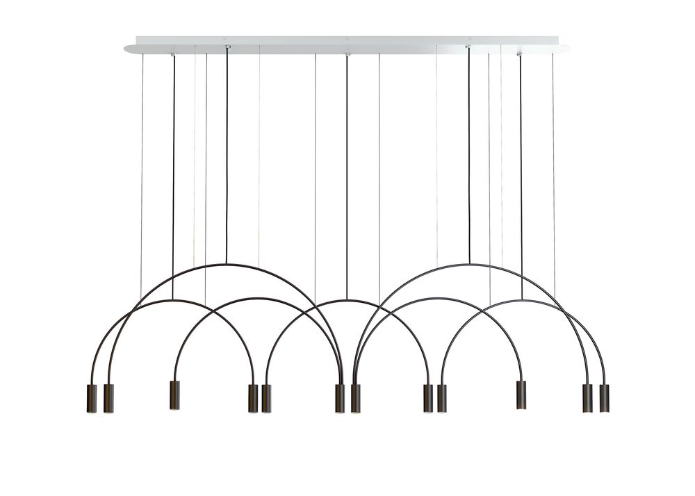 Hanging lights - Volta pendant lamp compositions - ESTILUZ