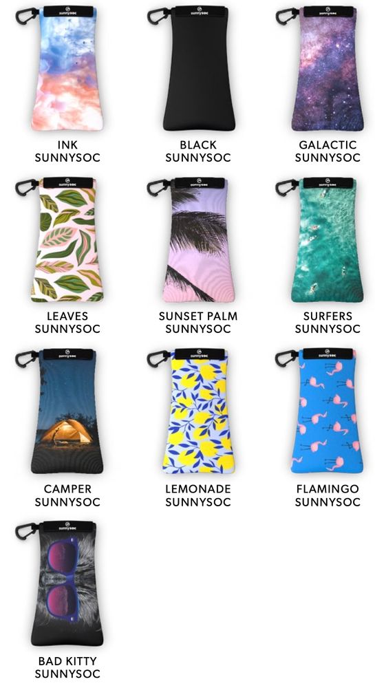 Pochettes - Sunnysoc Pouches - BOX2 - GOGGLESOC