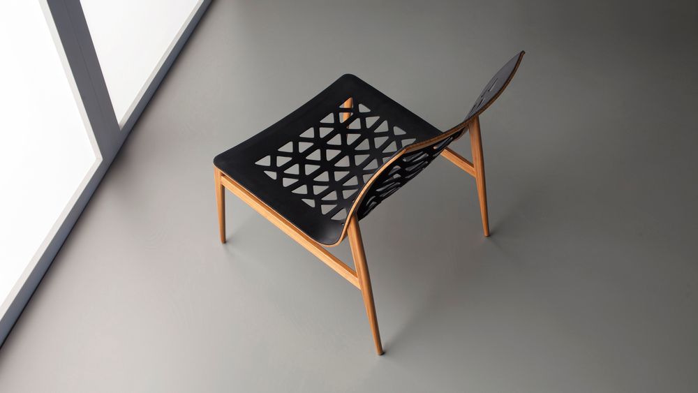 Lounge chairs - EGO chaise longue - metal+leather - DOIMO BRASIL