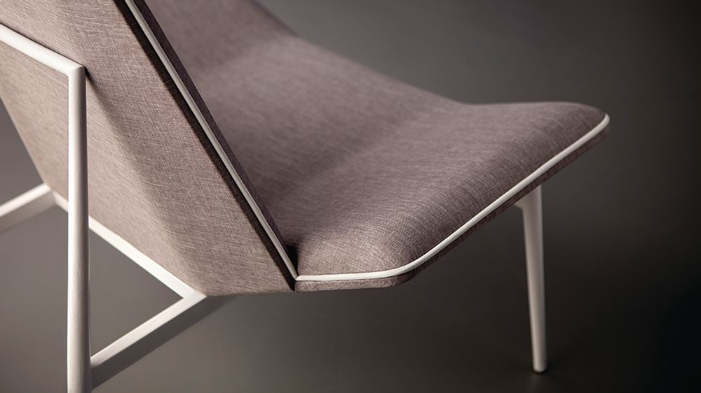 Lounge chairs - KEI chaise longue - metal - DOIMO BRASIL