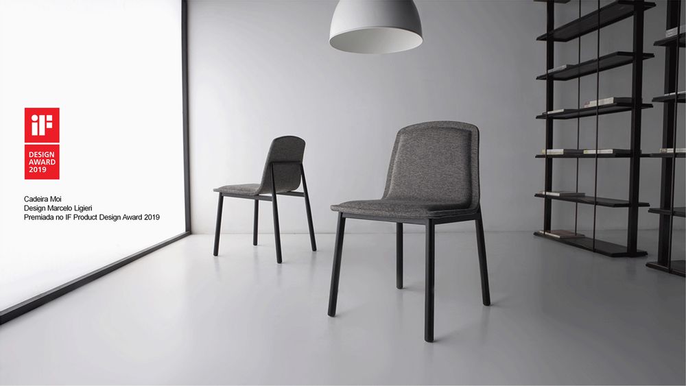 Decorative objects - MOI chair - metal - DOIMO BRASIL