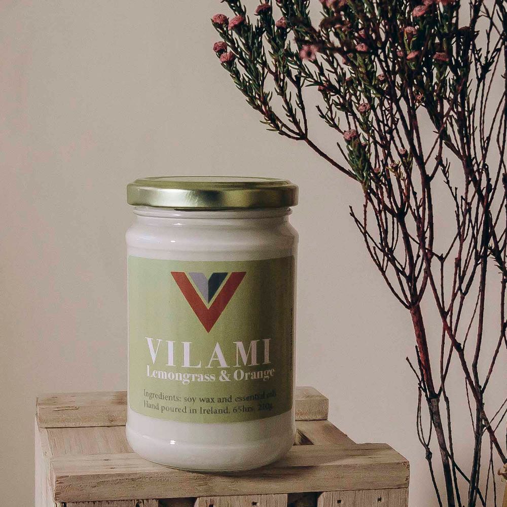Candles - Lemongrass & Orange Candle - VILAMI