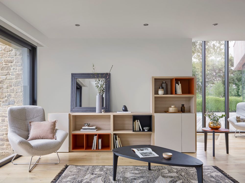 Bookshelves - PREFACE Living room - GAUTIER