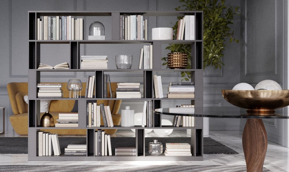 Bibliothèques - BRERA Bookcase - EMMEBI HOME ITALIAN STYLE