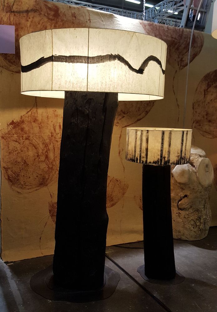 Objets de décoration - Lampadaire L'Arbre-Lumière Yakisugi - ADJAO