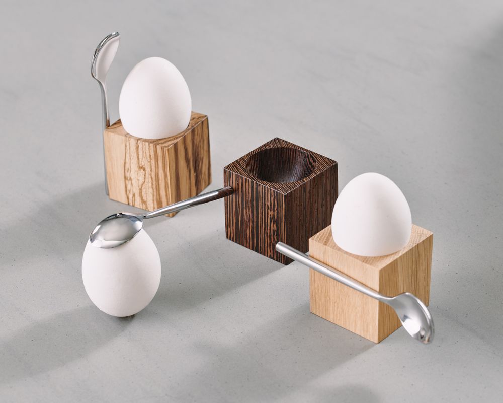 Kitchen utensils - Cube - Magnetic Egg Stand - CLAP DESIGN