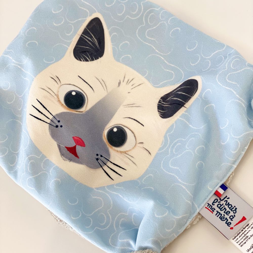 Childcare  accessories - Baby bow comforter - childcare - J'VAIS L'DIRE À MA MÈRE !